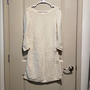 BP cream knit dress